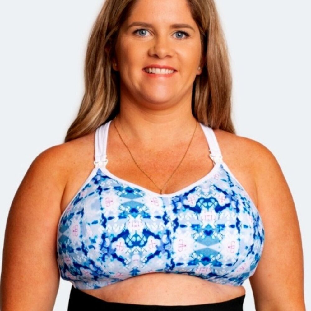 Cadenshae Nursing Sports Bra Ultimate Bra Racerback Size XL LIKE NEW‎